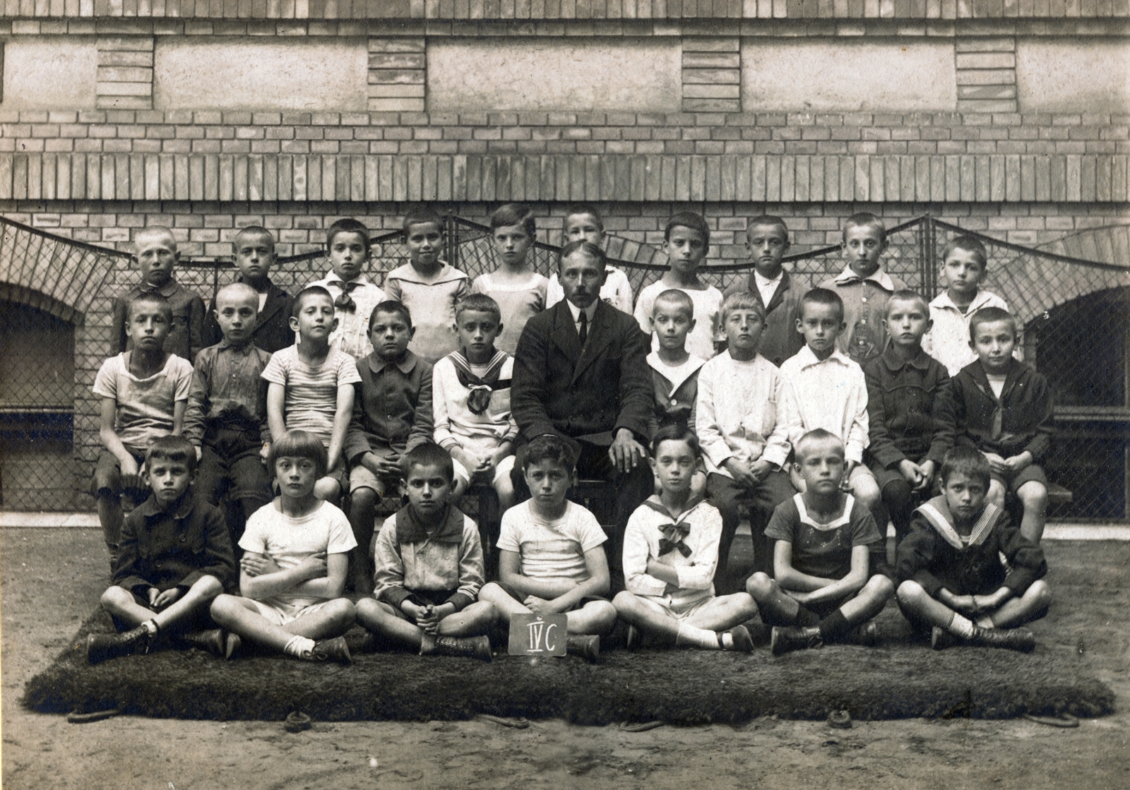 1921, Lechner hagyaték, class photo, Fortepan #224932