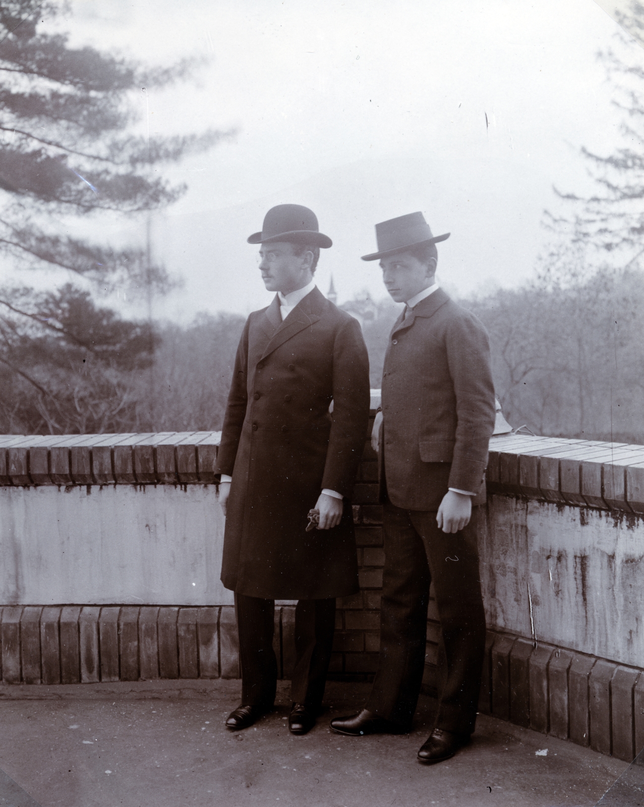 1906, Lechner hagyaték, men, bowler hat, Fortepan #224976