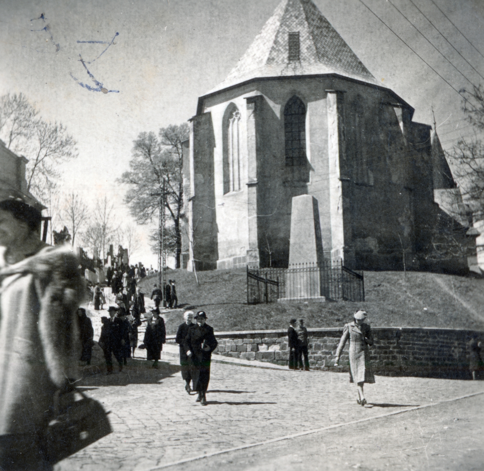 Hungary, Miskolc, avasi református templom., 1939, Vincent Till Baumgartner, church, Fortepan #225601