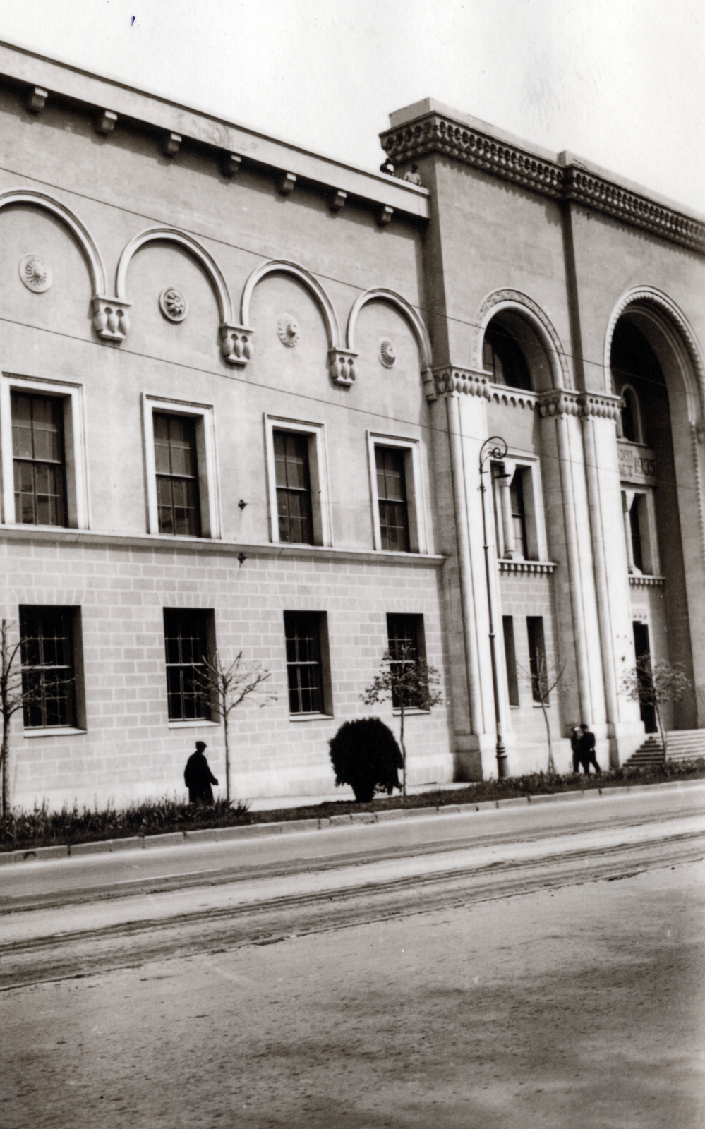 Georgia, Tbilisi, Shota Rustaveli út, Grúz Nemzeti Múzeum / Simon Janashia Múzeum, 1935, Szántó Géza dr., Soviet Union, Fortepan #226086