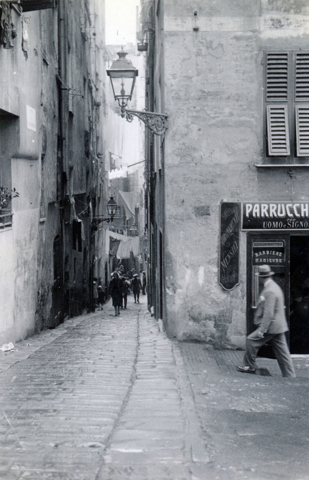 Italy, Genoa, 1936, Szántó Ildikó, Fortepan #226156