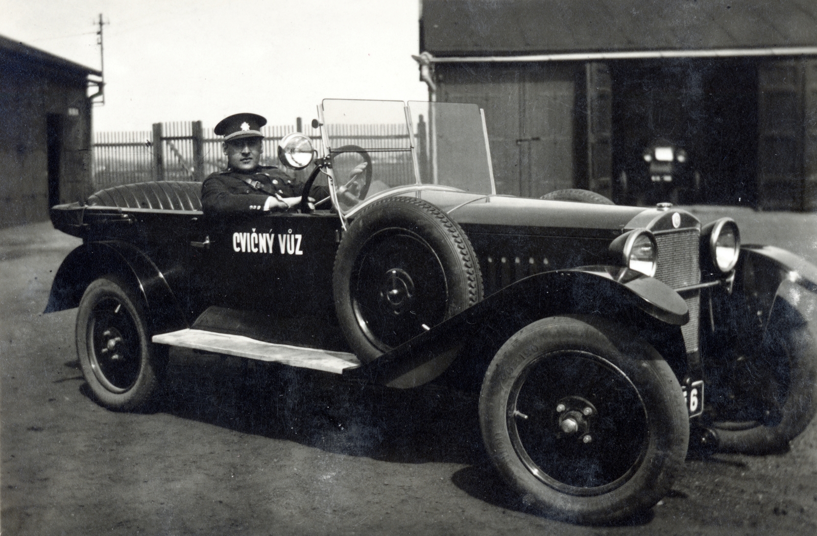 Czech Republik, 1933, Fóris Gábor / Vastagh Miklós hagyatéka, driving school, Fortepan #226306