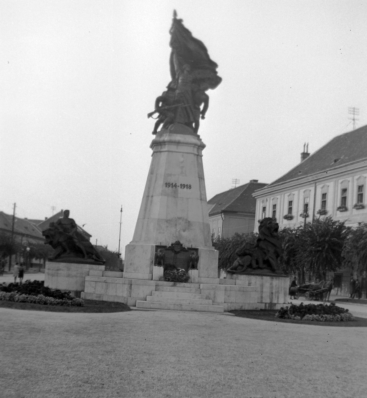 Magyarország, Vác, I. világháborús emlékmű., 1940, Fortepan/Album002, emlékmű, Fortepan #22656