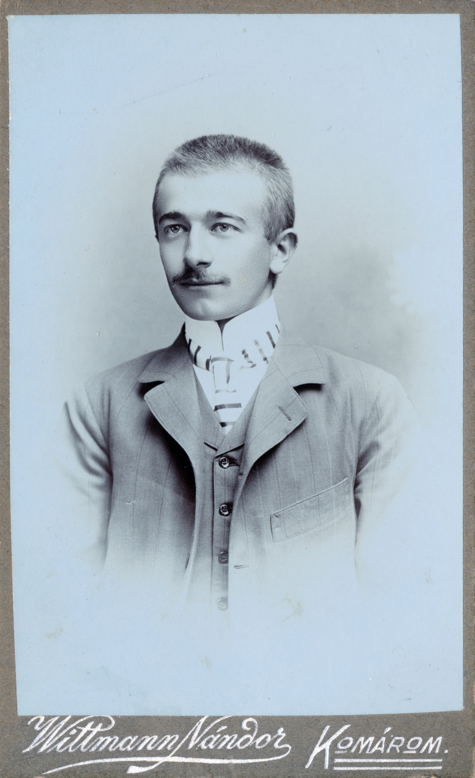 1901, Perlaki Rózsa, portré, férfi, Fortepan #227283