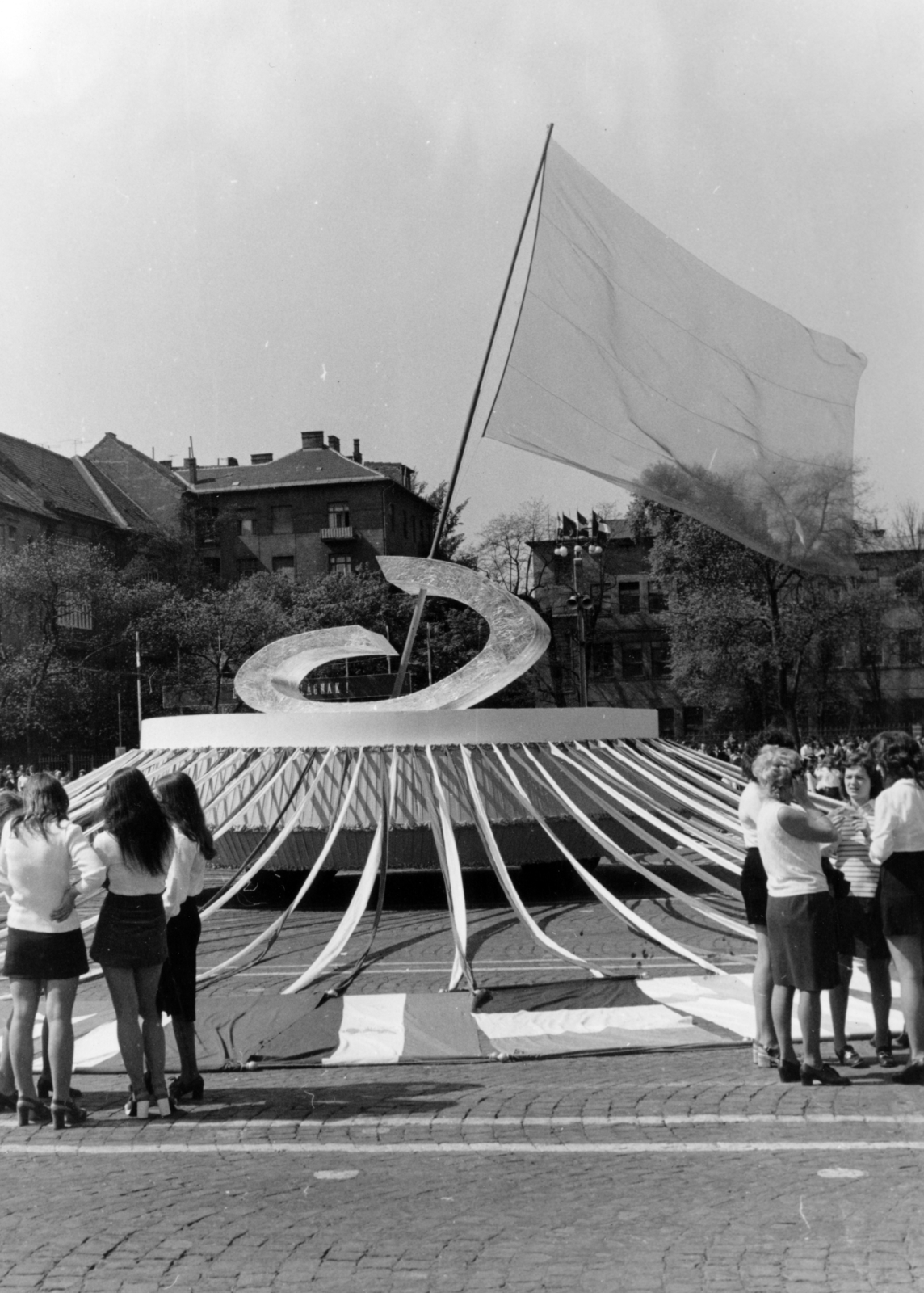 1970, Vízkelety László, ad truck, Fortepan #227294