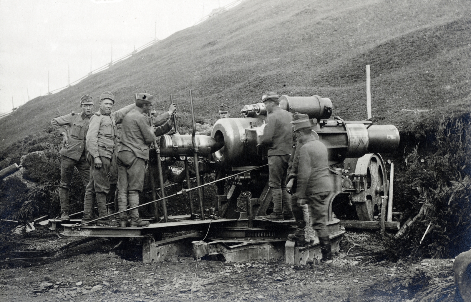 1916, Vízkelety László, ordnance, Skoda-brand, Fortepan #227306