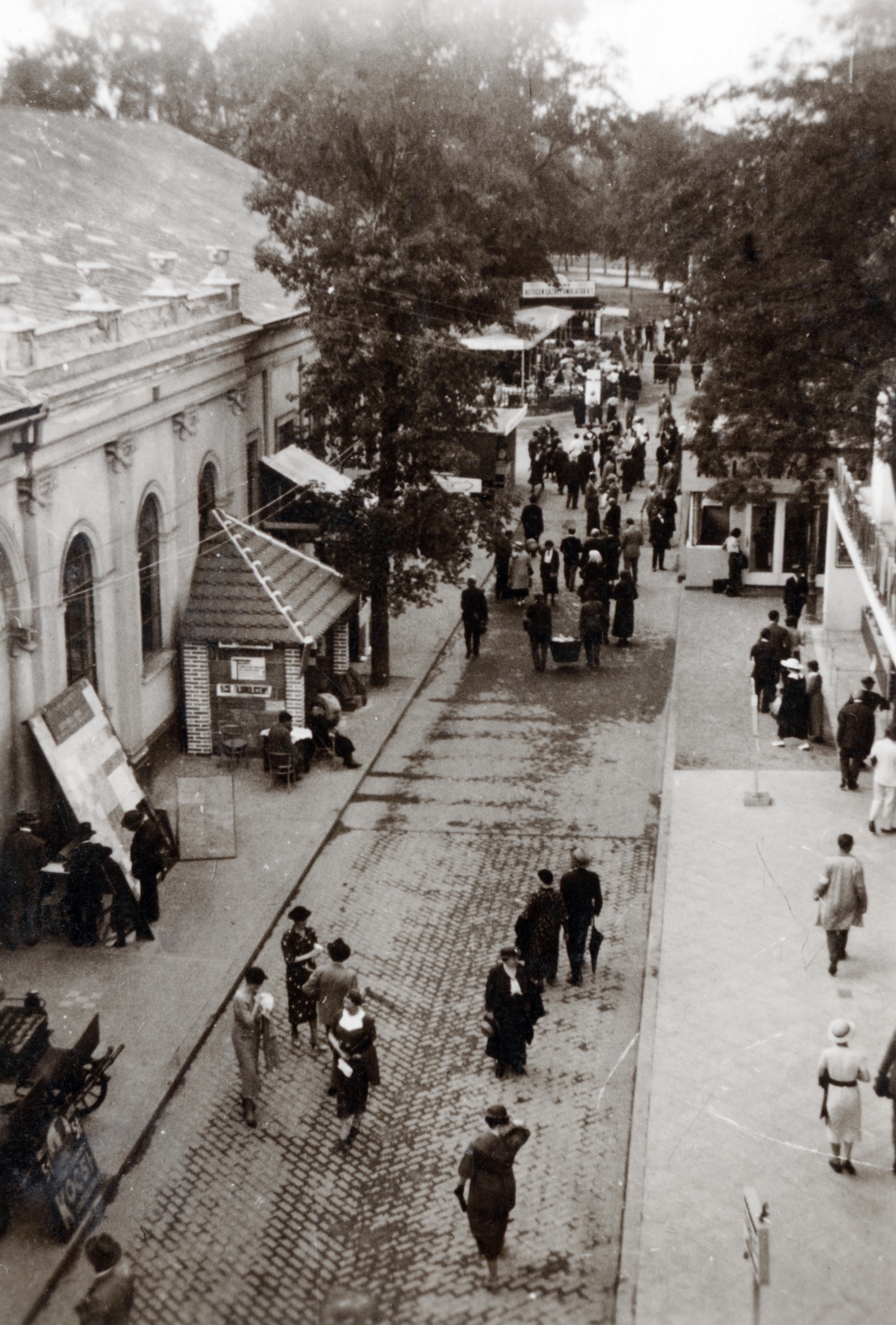 1932, Vízkelety László, utcakép, Fortepan #227665