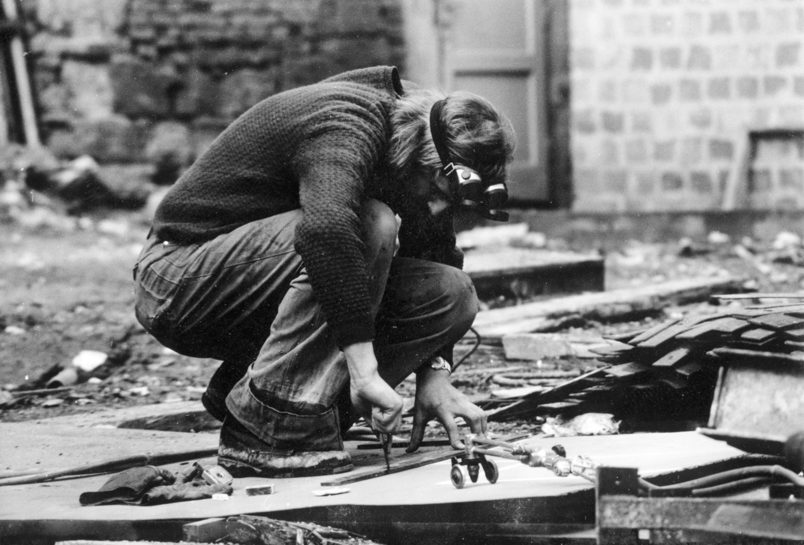 1972, Középületépítő Vállalat - Kreszán Albert - Koczka András - Kemecsei József, Fortepan #227732