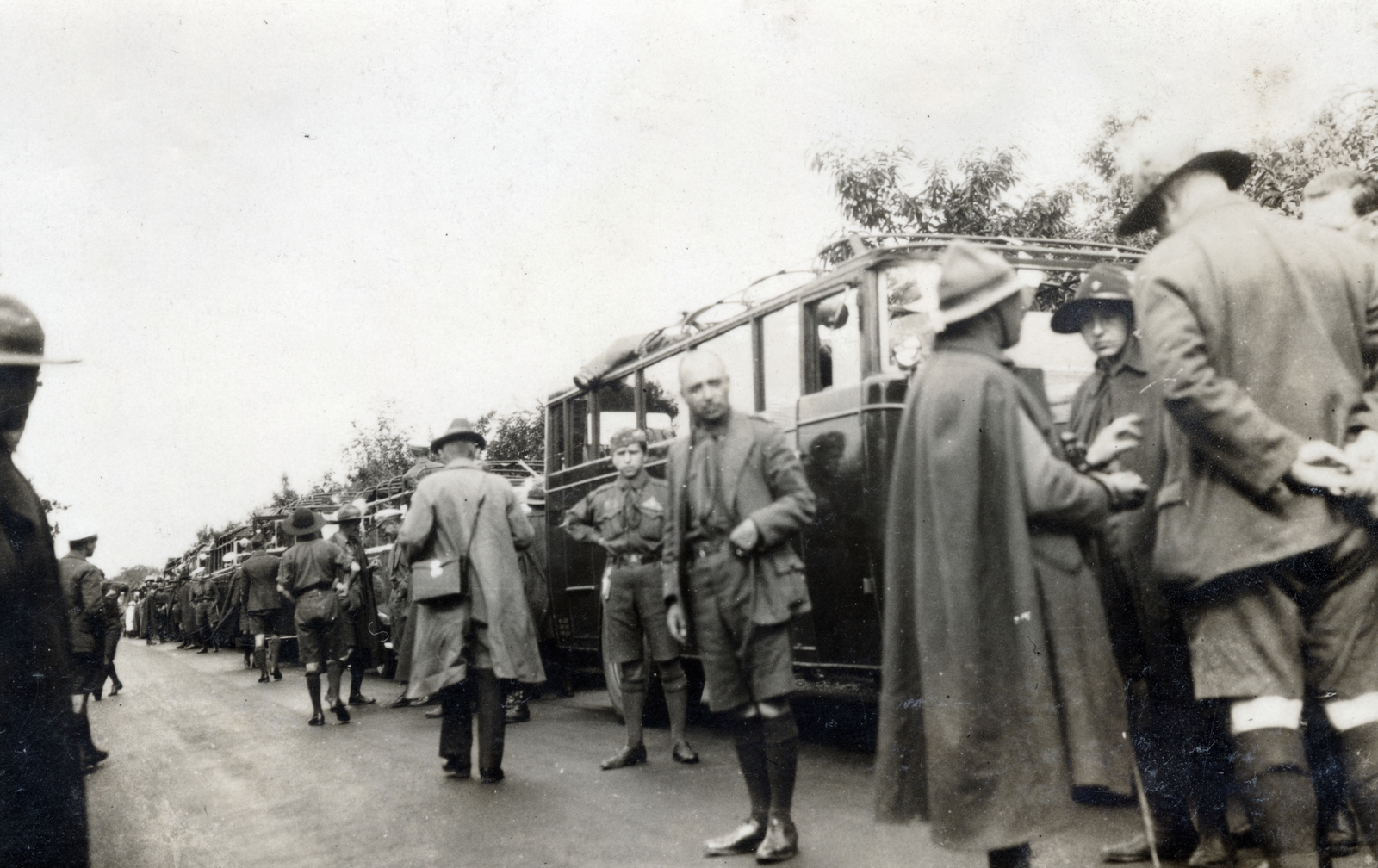 United Kingdom, a Birkenhead-i 3. Nemzetközi Cserkész Világtalálkozó (Jamboree) résztvevői kiránduláson., 1929, Ábrahám Katalin és László, Fortepan #228186