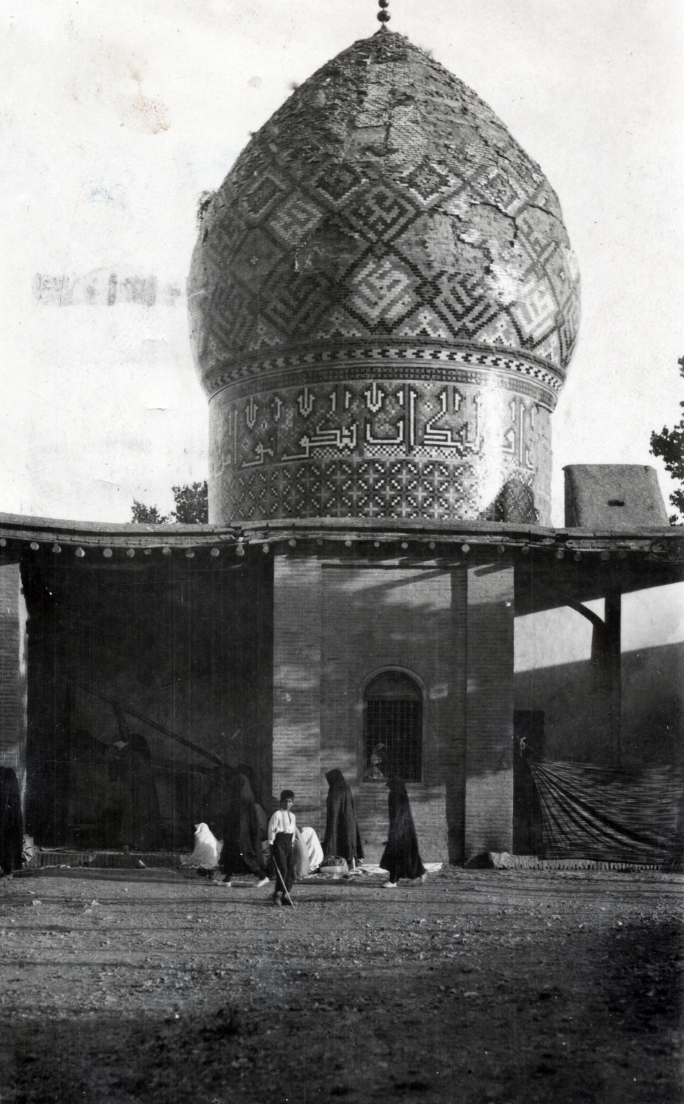 Iran, Teheran, Tajrish tér, Imamzadeh Saleh mecset., 1934, Ábrahám Katalin és László, brick, Fortepan #228253