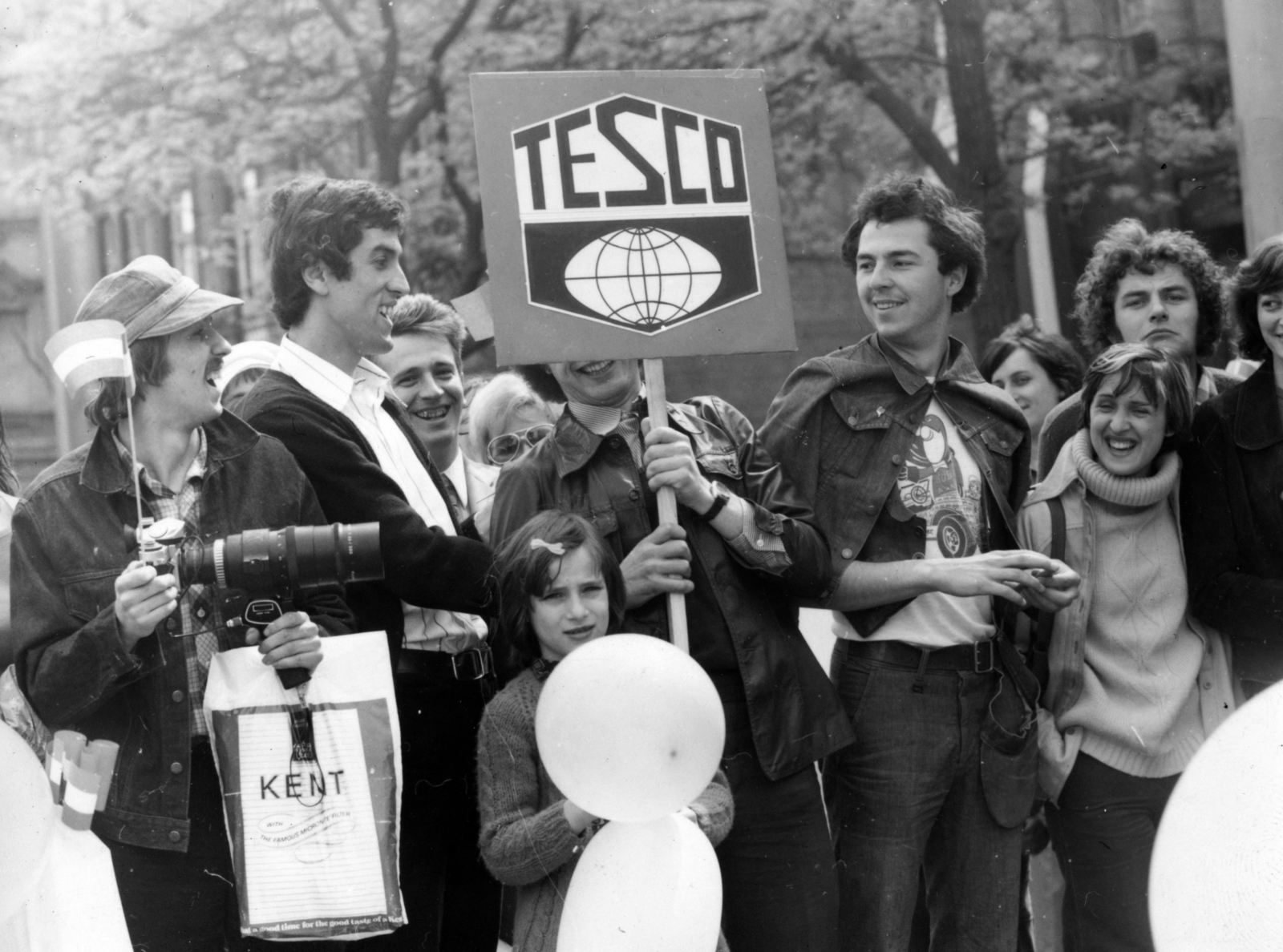 1979, Ötvös János, felvonulás, objektív, fényképezőgép, Nikon FM2, Fortepan #228353