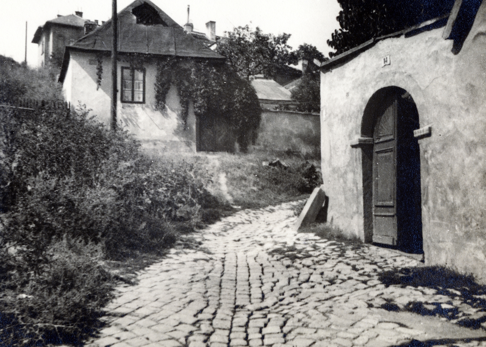Hungary, Tabán, Budapest I., Holdvilág utca 14. számú ház kapuja., 1932, Flanek-Falvay-Kováts, Budapest, disappeared, Fortepan #228564