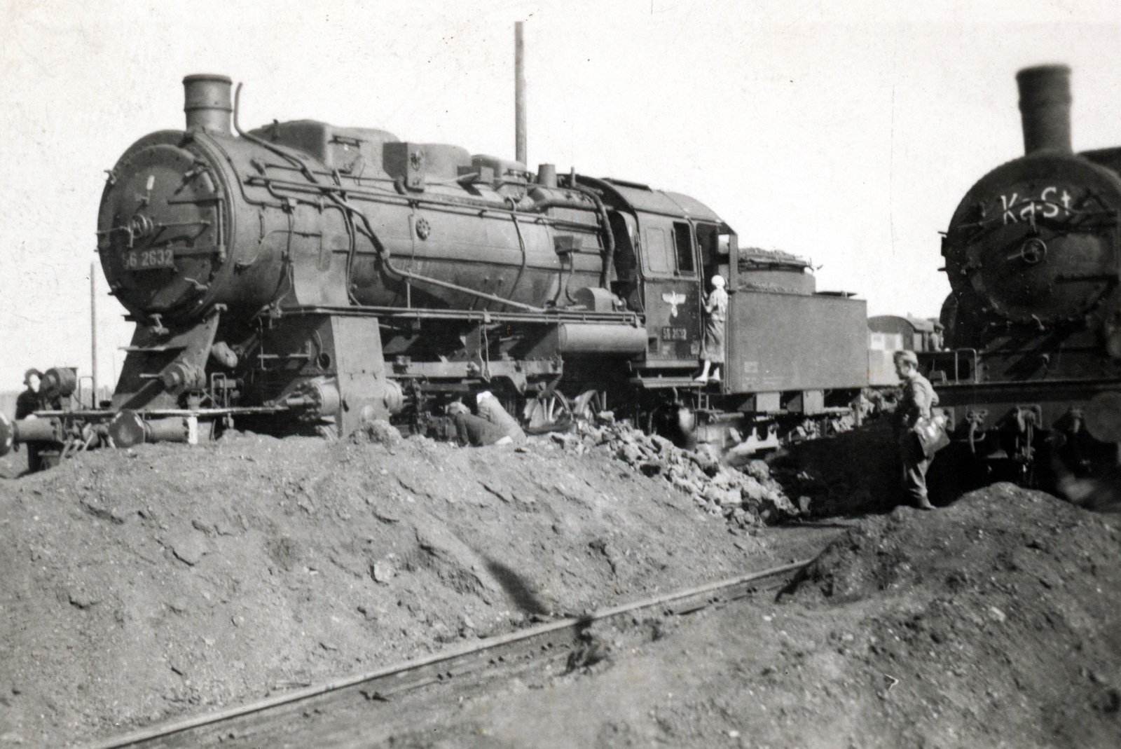 1937, Szűcs Zsigmond örökösei, steam locomotive, Deutsche Bahn DR/DB 56 sorozat, Preußische G 8.2, Fortepan #228603