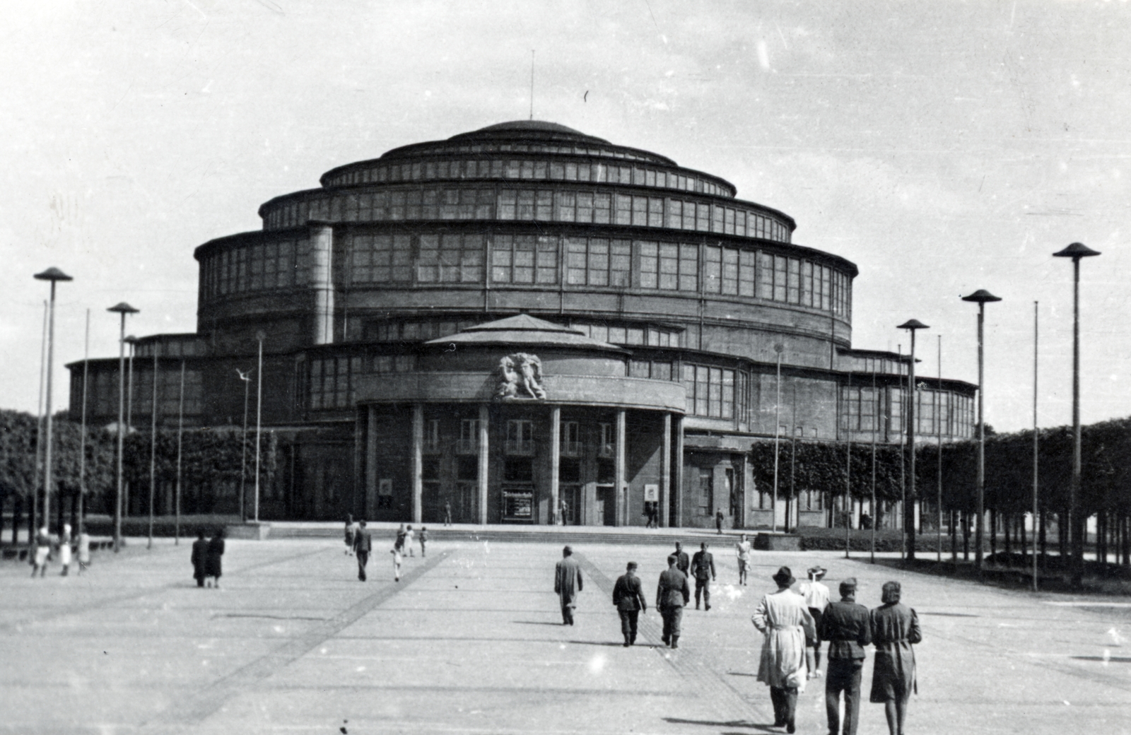 Poland, Wroclaw, Hala Stulecia (korábban Hala Ludowa)., 1937, Szűcs Zsigmond örökösei, Fortepan #228609