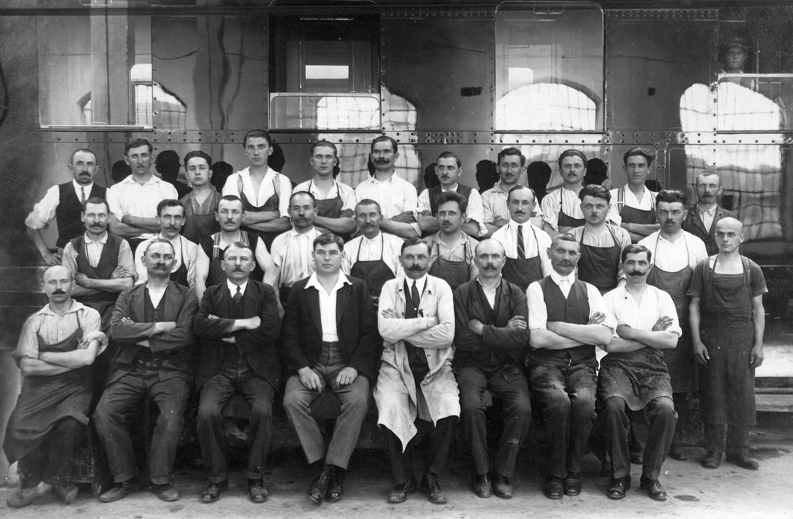 1934, Fortepan, tableau, worker, Fortepan #22866
