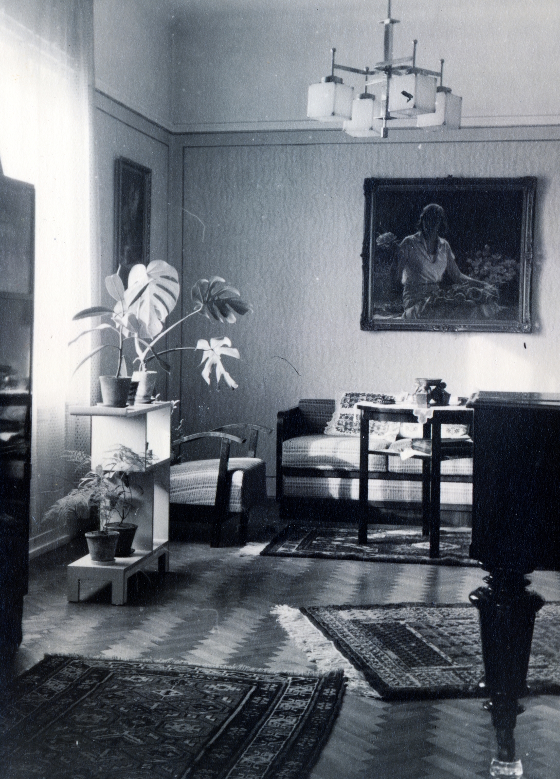 1935, Flanek-Falvay-Kováts, interior, Fortepan #228673