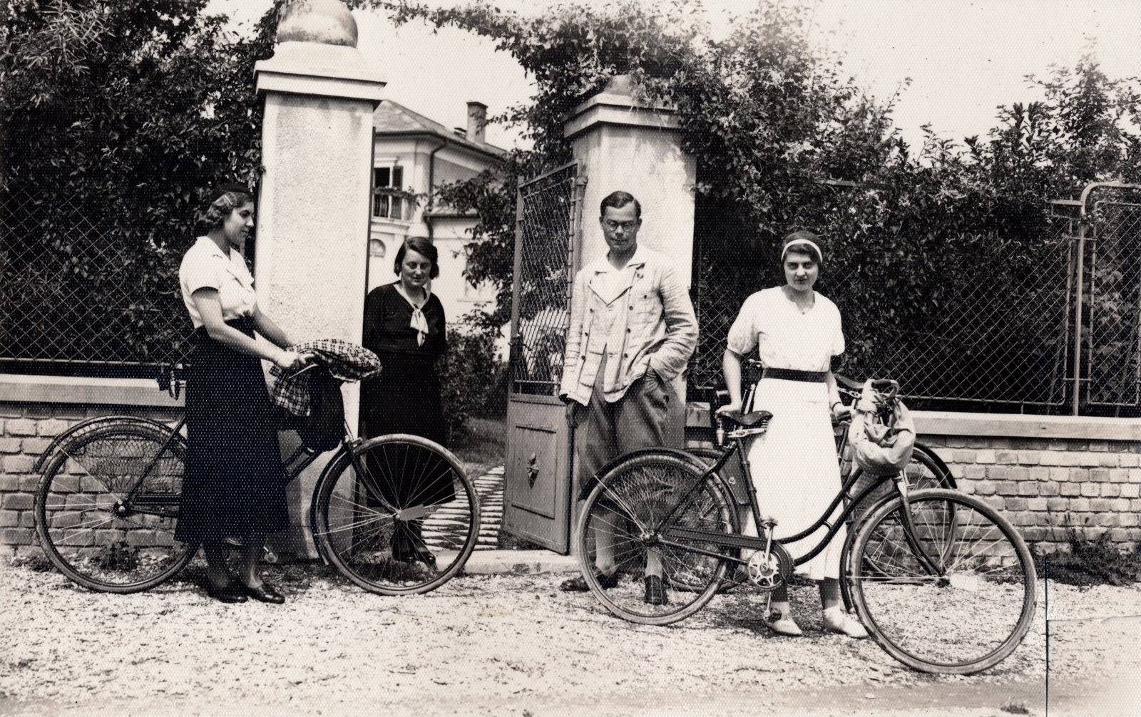 1934, Flanek-Falvay-Kováts, bicycle, Csepel-brand, Fortepan #228706