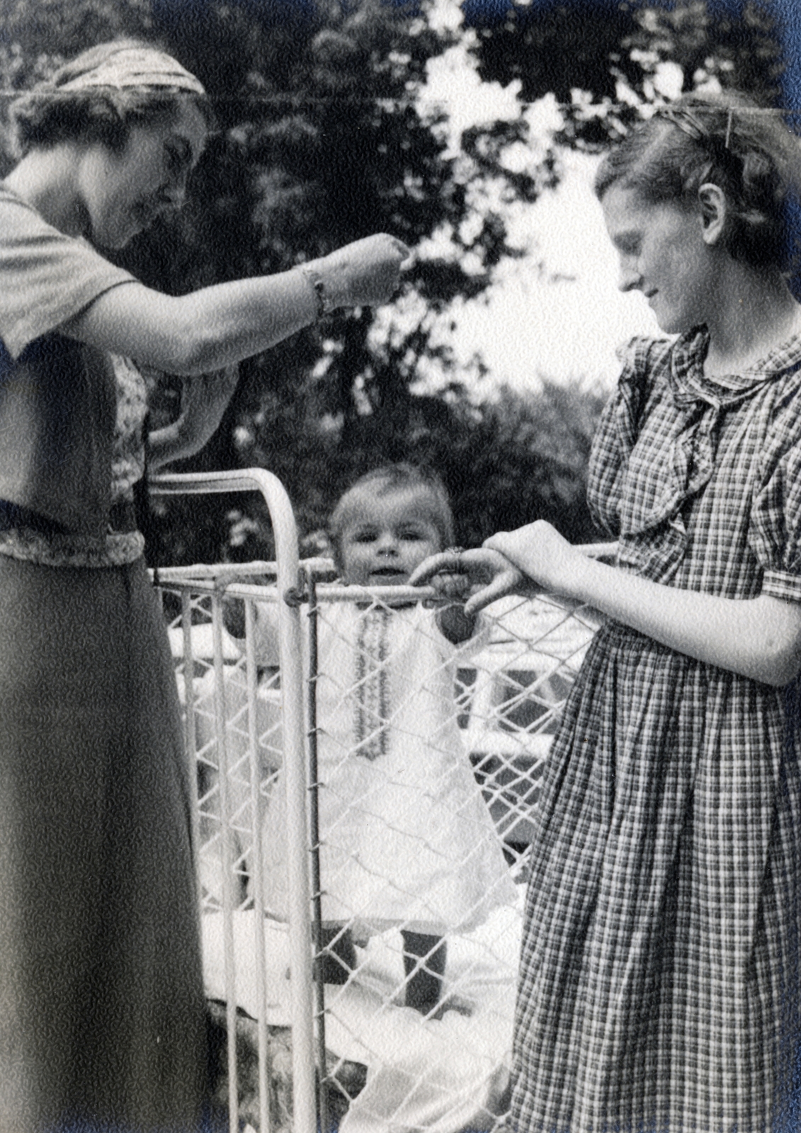 1939, Flanek-Falvay-Kováts, kids beds, Fortepan #228782
