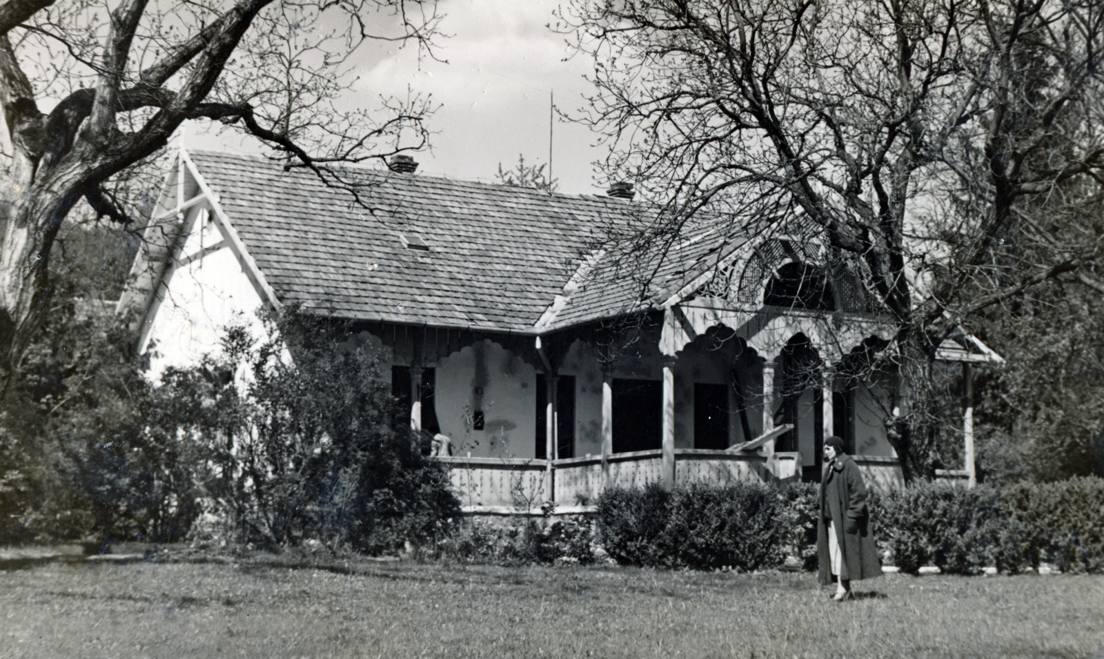 Magyarország, Eger, Felnémet (ekkor önálló, ma a város része), a modrai Kovách család háza átépítés előtt., 1930, Kern család, Fortepan #228867