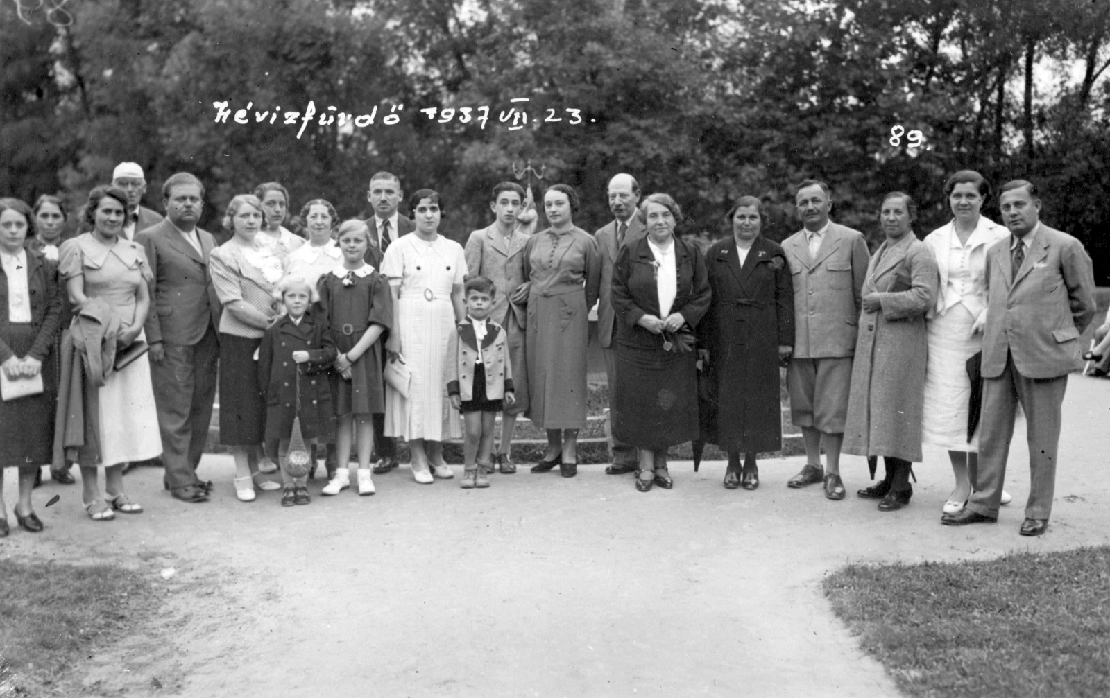 Hungary, Hévíz, 1936, Baráth Endre, tableau, Fortepan #22896