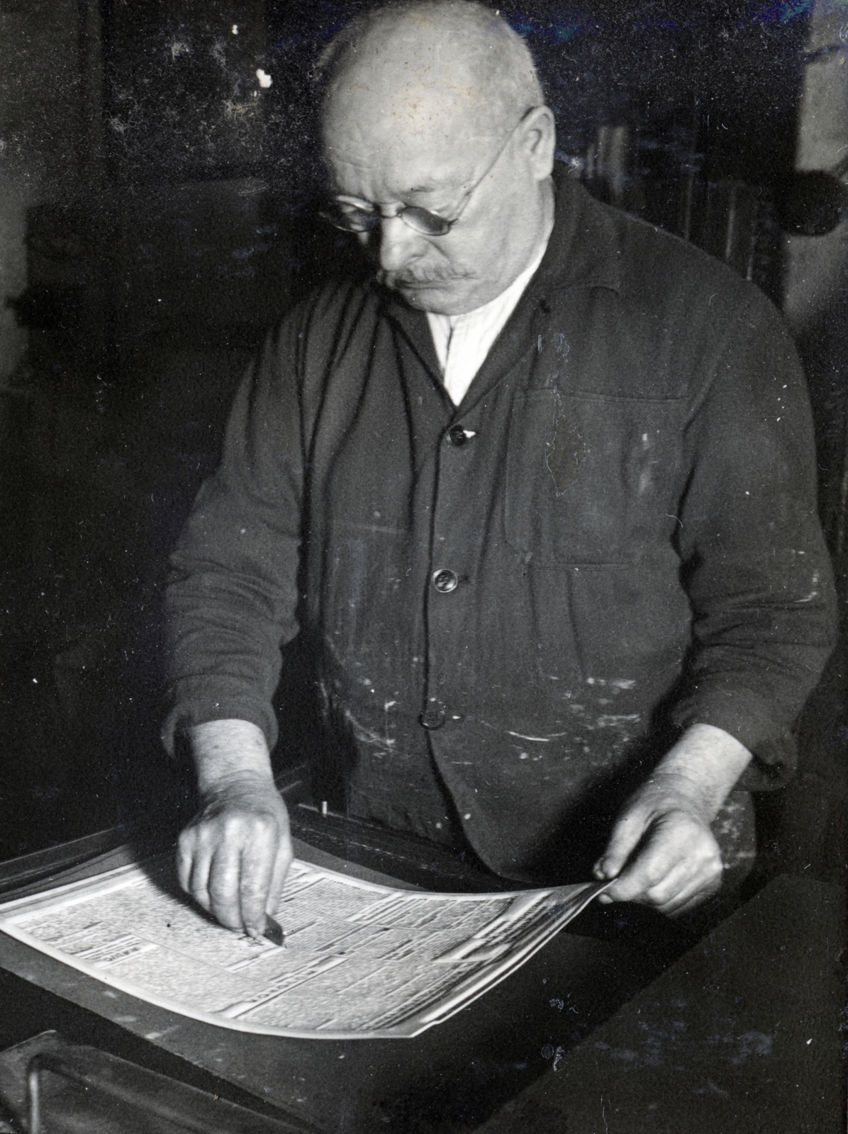 Hungary, Budapest VII., Osvát (Miksa) utca, Athenaeum Nyomda. A felvétel a 25 éves Az Est című lap jubileumi esztendejében készült., 1935, Salusinszky Imre, Budapest, Fortepan #228964