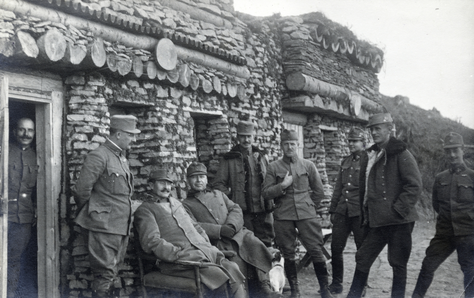 1915, Ábrahám Katalin és László, relaxation, First World War, Fortepan #229079