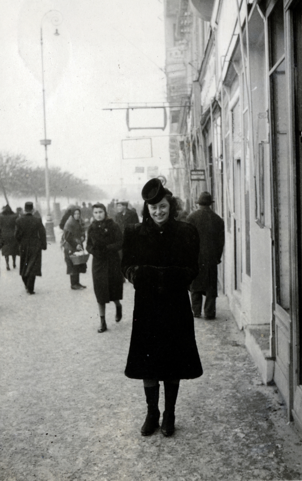 1937, Papp Éva, woman, hat, Fortepan #229289