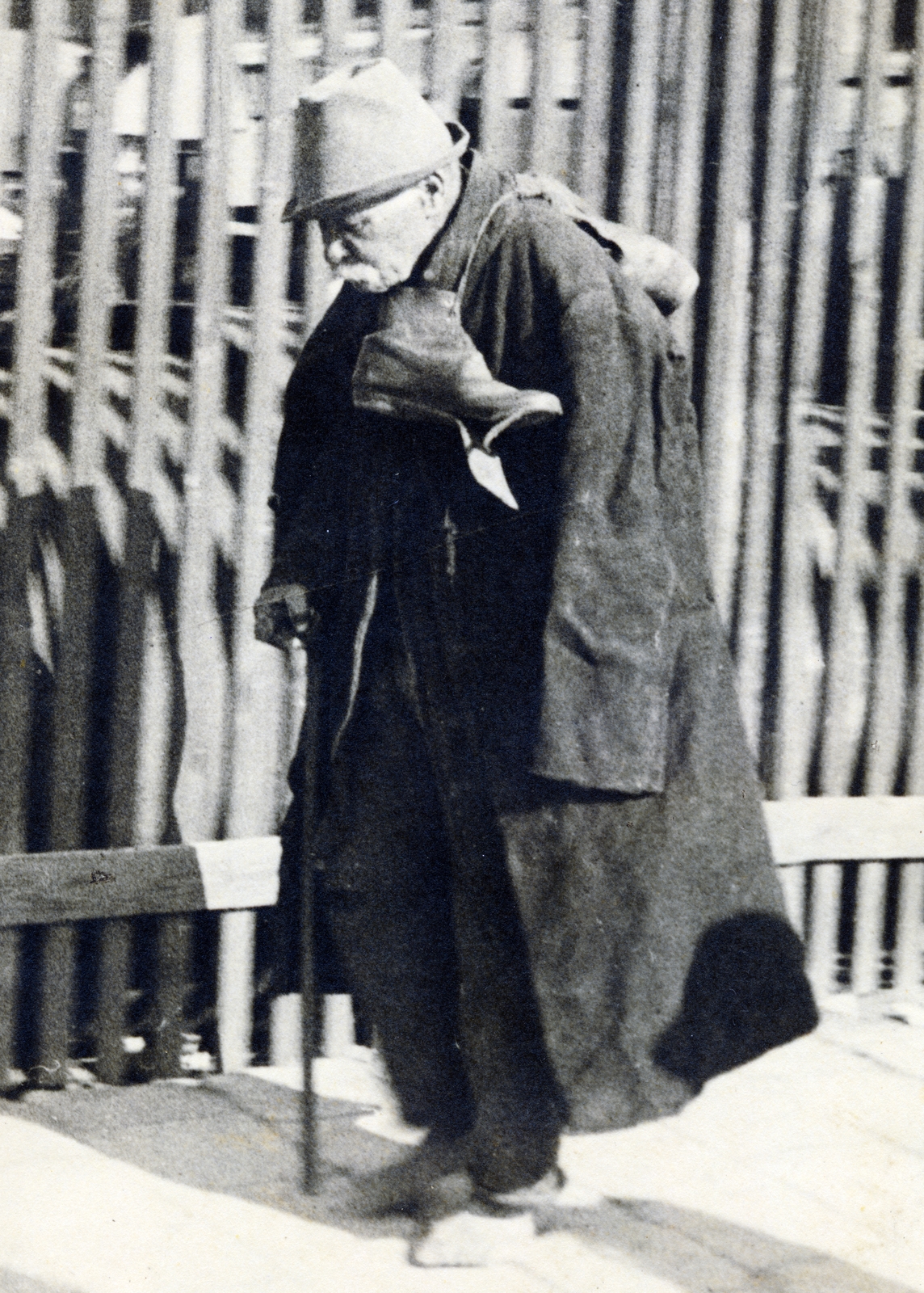 1934, Hirsch Hugó, poverty, old person, Fortepan #229321
