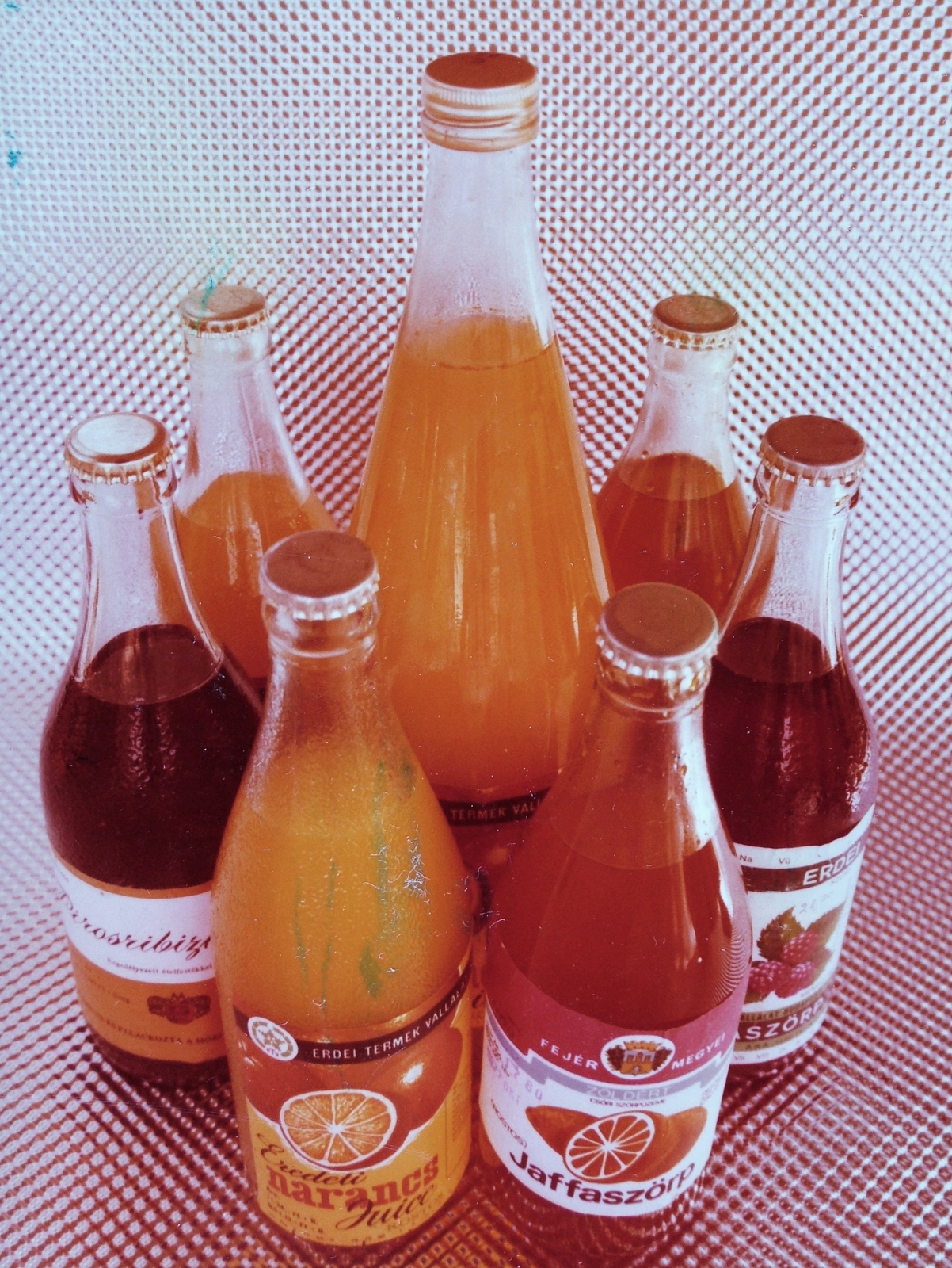 1977, Fortepan, ad, colorful, drinking, syrup, Fortepan #22992