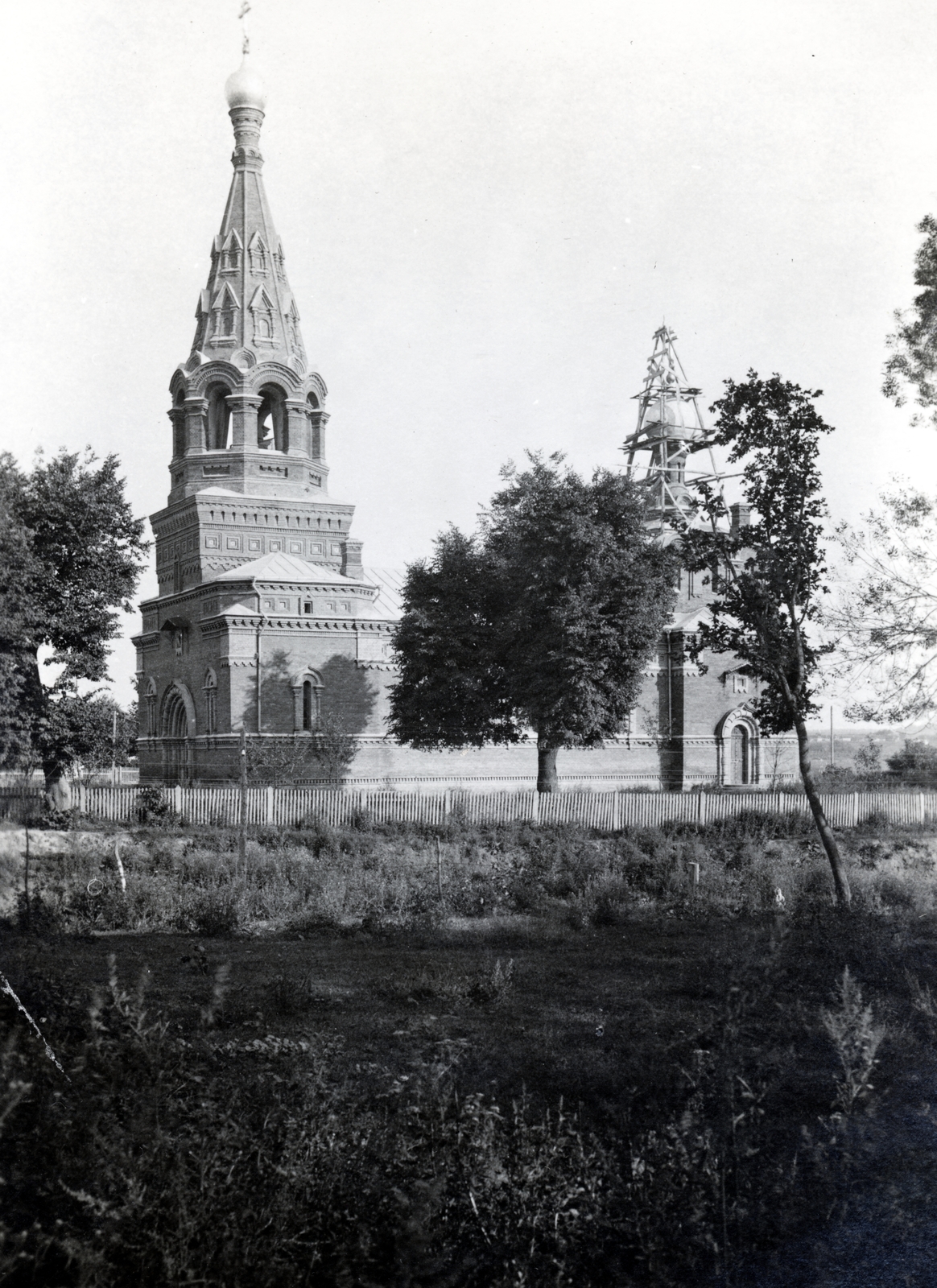 Ukraine, Szent Demetrius vértanú temploma., 1918, Czógler Gusztáv, church, construction, Fortepan #229934