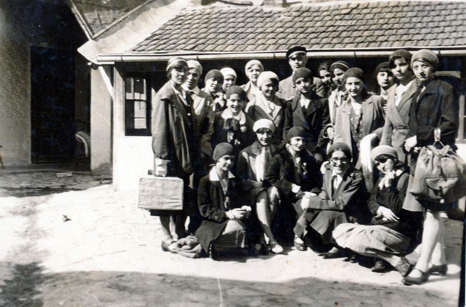 1930, Szénás Zalán, class photo, Fortepan #230010