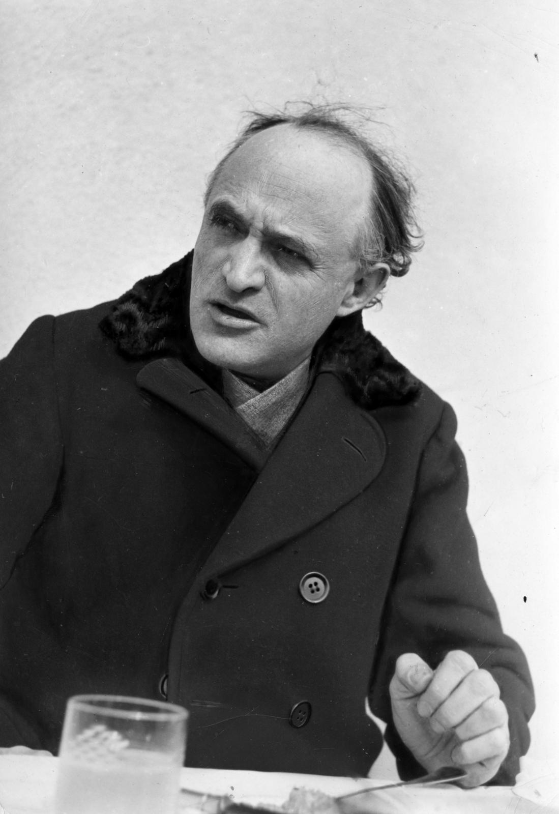 Magyarország, Füst Milán író, költő., 1942, Fortepan/Album087, kopaszodás, Fortepan #230145