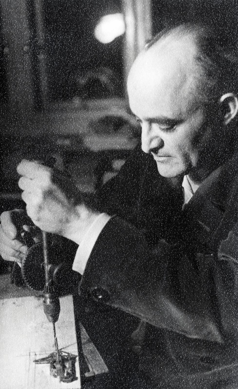 Hungary, Füst Milán író, költő., 1942, Fortepan/Album087, tool, Fortepan #230151