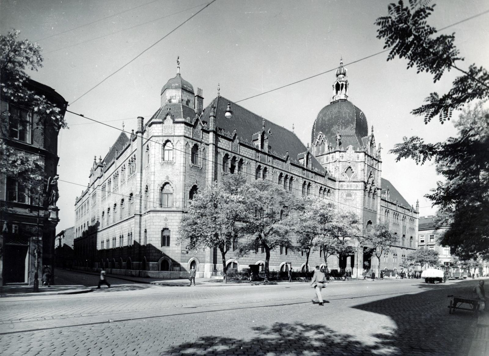 1930, Fortepan/Album087, museum, Gyula Pártos-design, Ödön Lechner-design, public building, Fortepan #230155