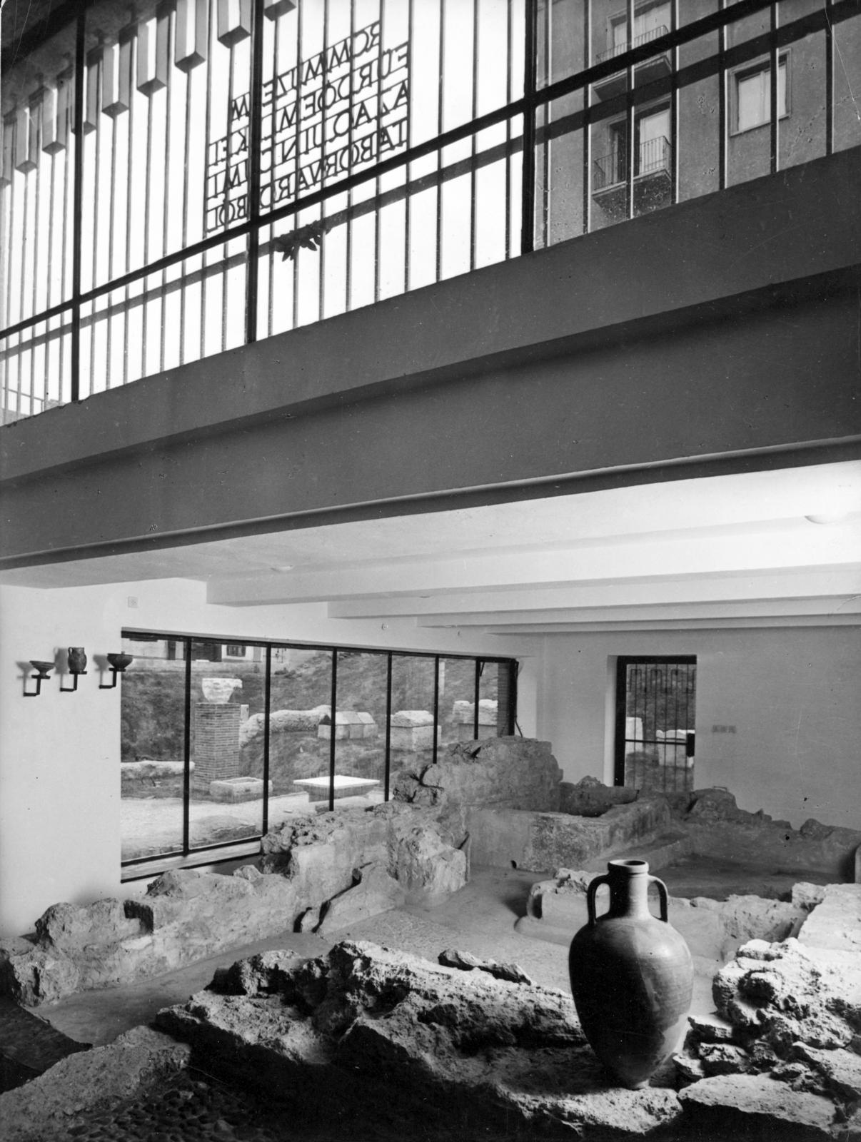 Hungary, Óbuda, Budapest III., Pacsirtamező (Korvin Ottó) út 65., Aquincumi Múzeum, Táborvárosi Múzeum., 1961, Fortepan/Album087, Budapest, jar, archeology, Fortepan #230256