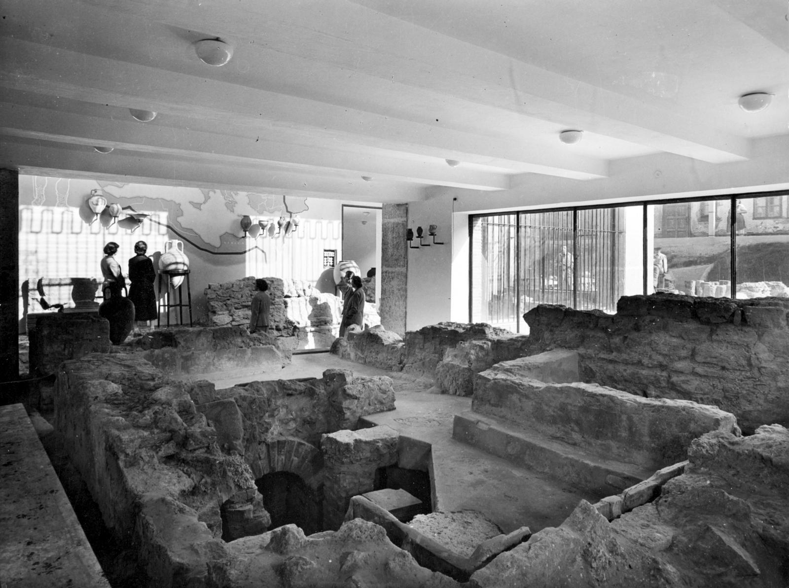 Magyarország, Óbuda, Budapest III., Pacsirtamező (Korvin Ottó) út 65., Aquincumi Múzeum, Táborvárosi Múzeum., 1961, Fortepan/Album087, Budapest, római birodalom, régészet, Fortepan #230257