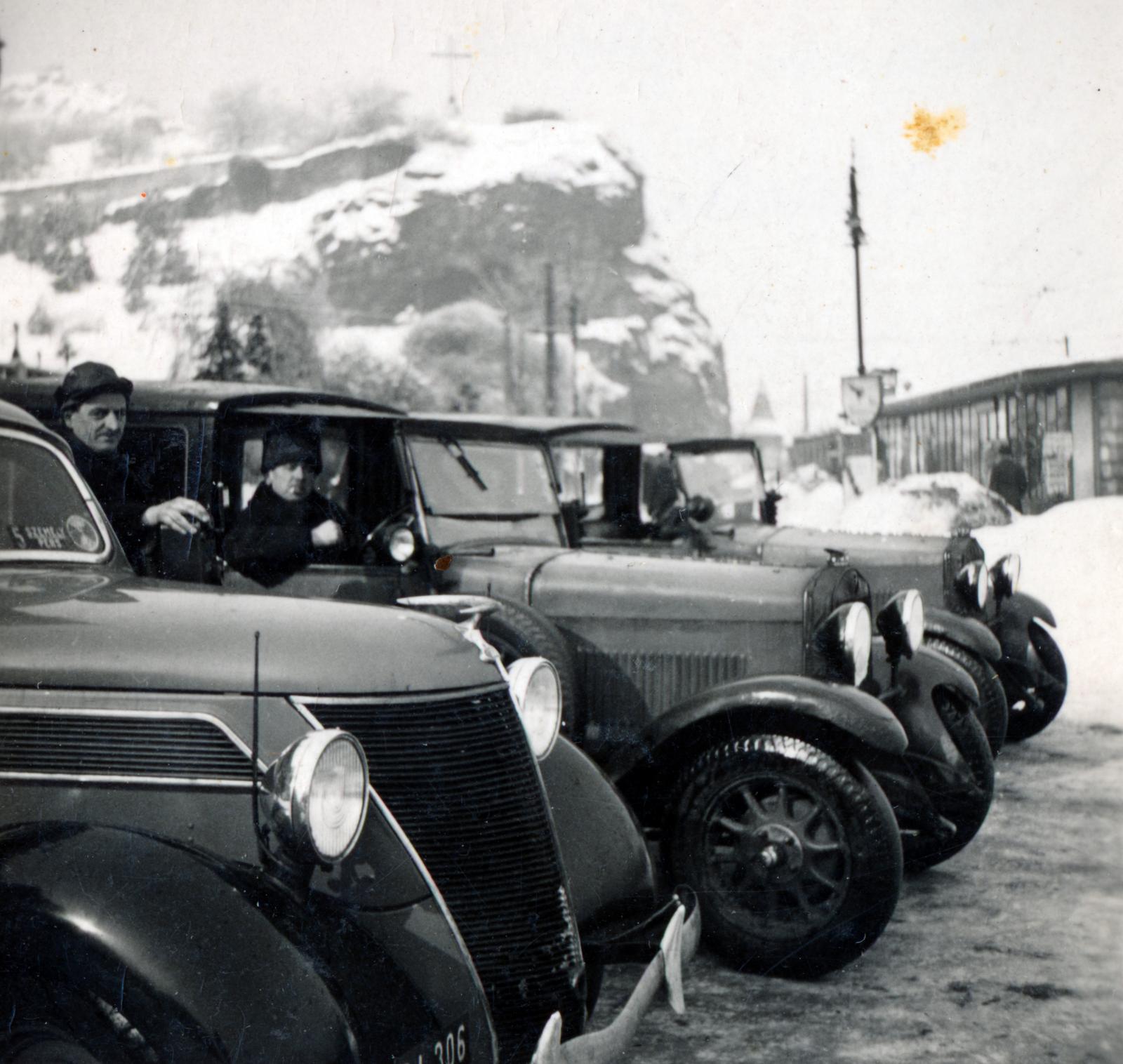 1940, Rácz János, képarány: négyzetes, automobil, Fortepan #230813