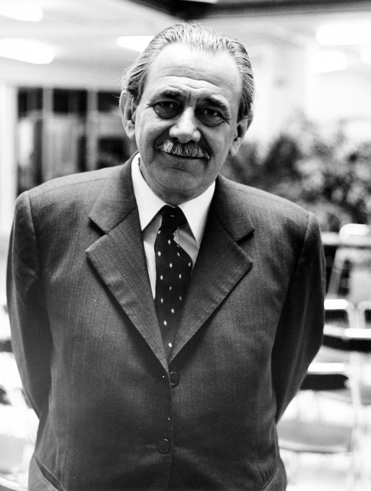 1982, Gara család, politician, moustache, Fortepan #230817