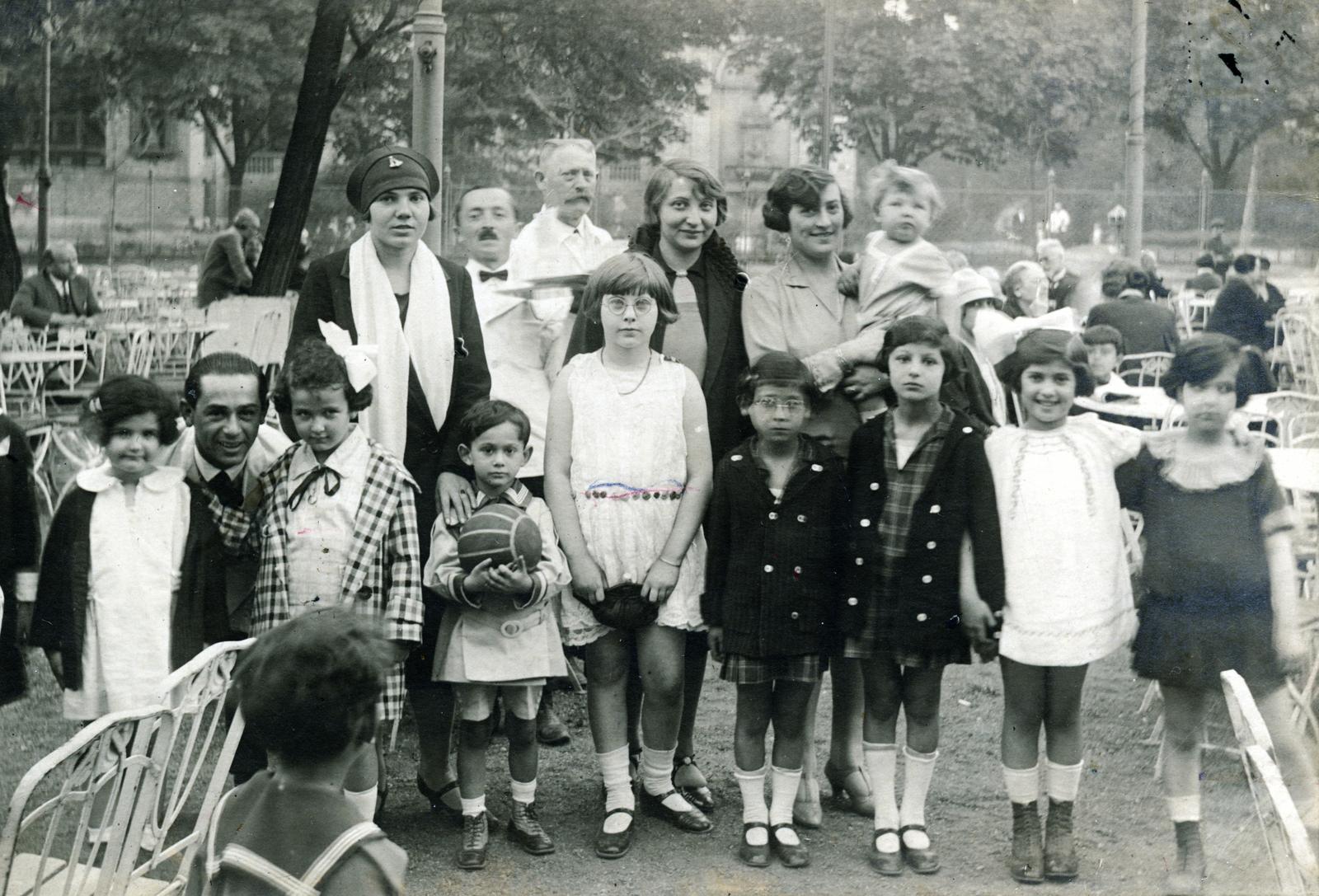 1931, Cserey Zoltán, gyerekek, Fortepan #230907