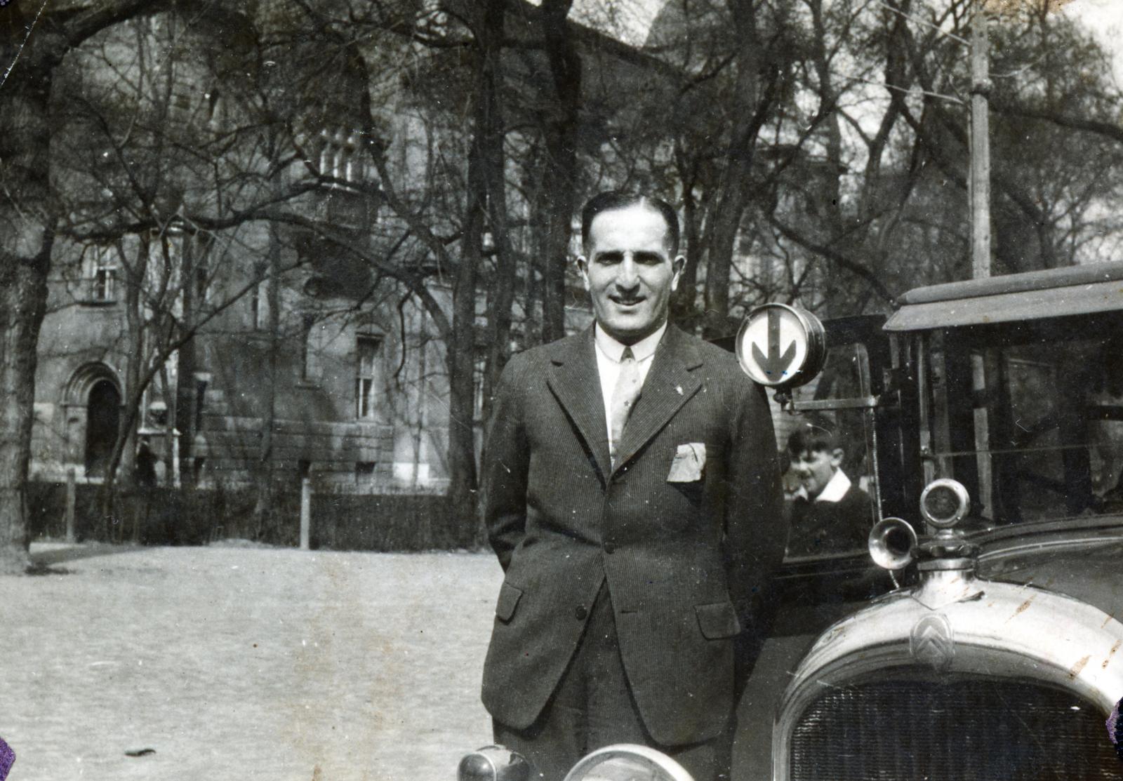 1935, Cserey Zoltán, jacket, Fortepan #231049