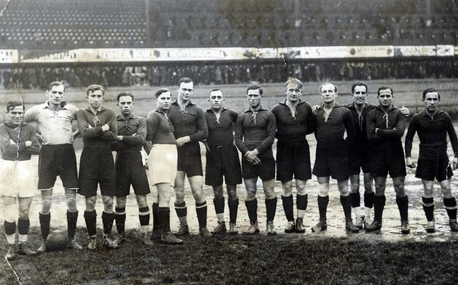 1925, Cserey Zoltán, stadion, futballcsapat, futballpálya, Fortepan #231101