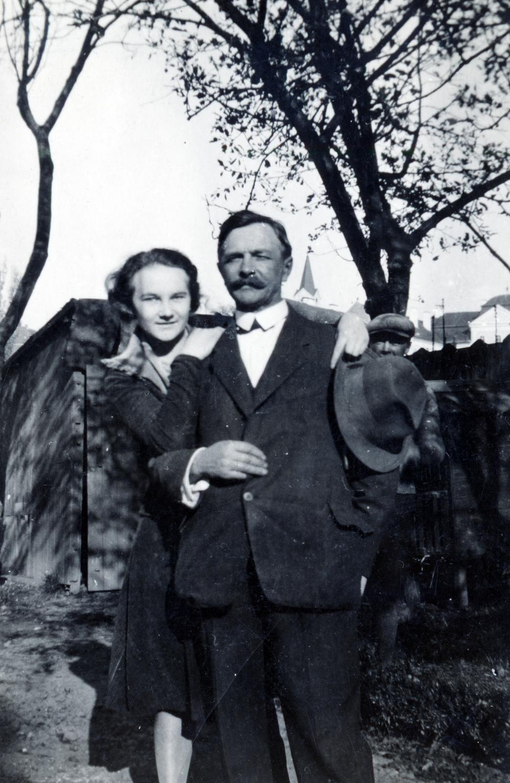 1936, Gubcsó család, man and woman, Fortepan #231121