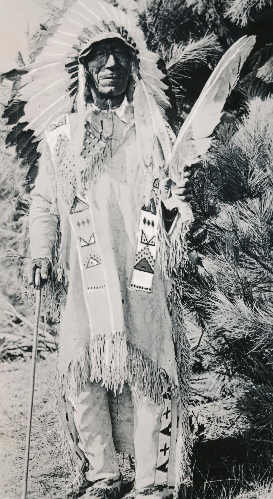 1931, Drinóczi Zoltán, indián, népviselet, Fortepan #231195