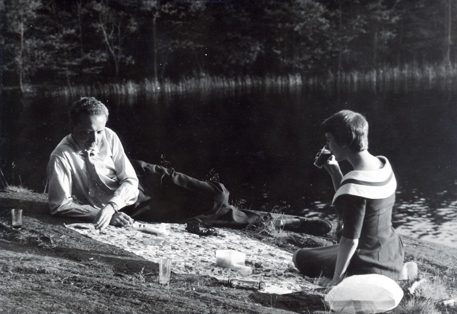 1938, Bor Dezső, piknik, Fortepan #231646