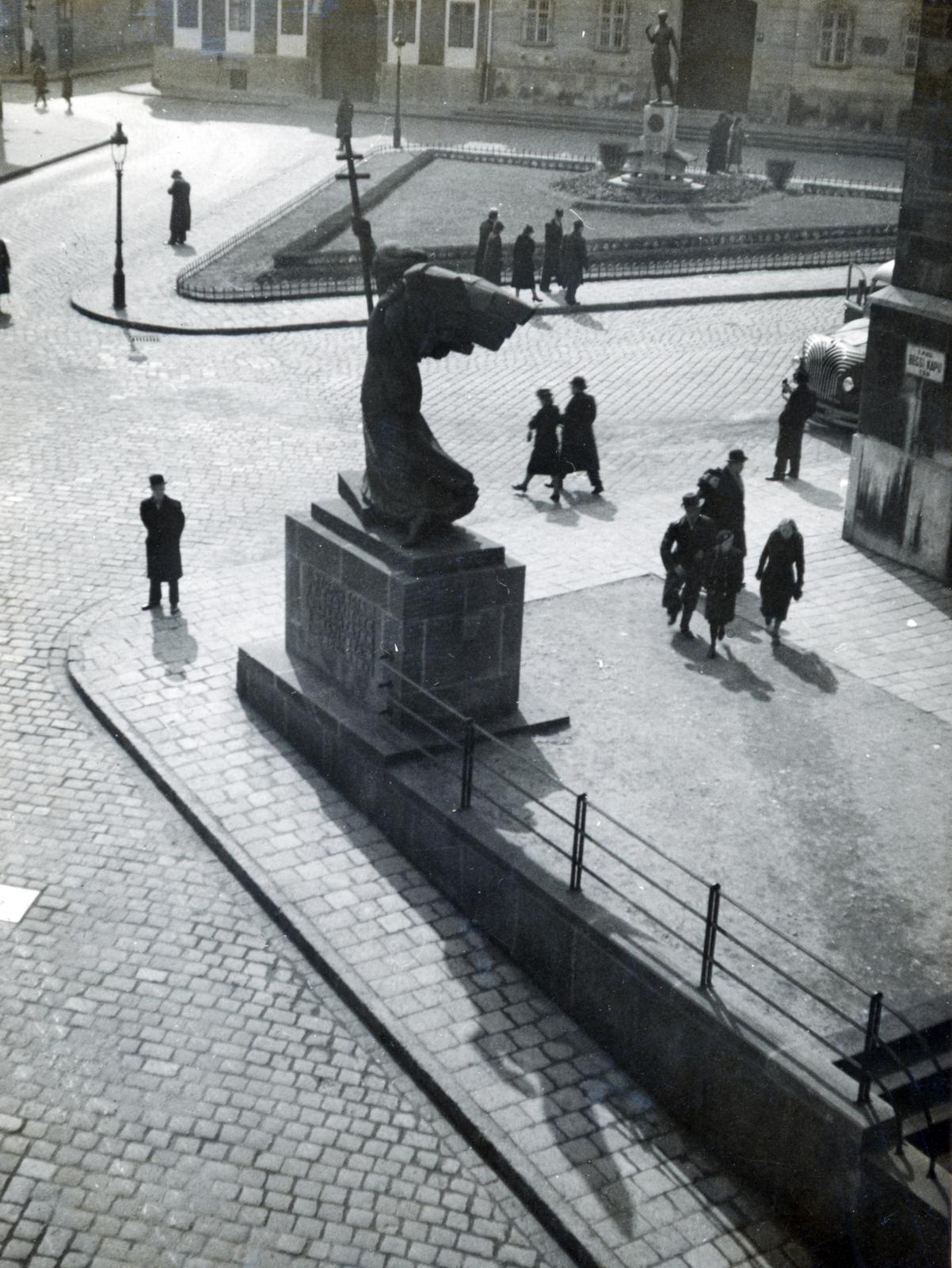 1940, Bor Dezső, monument, Fortepan #231835