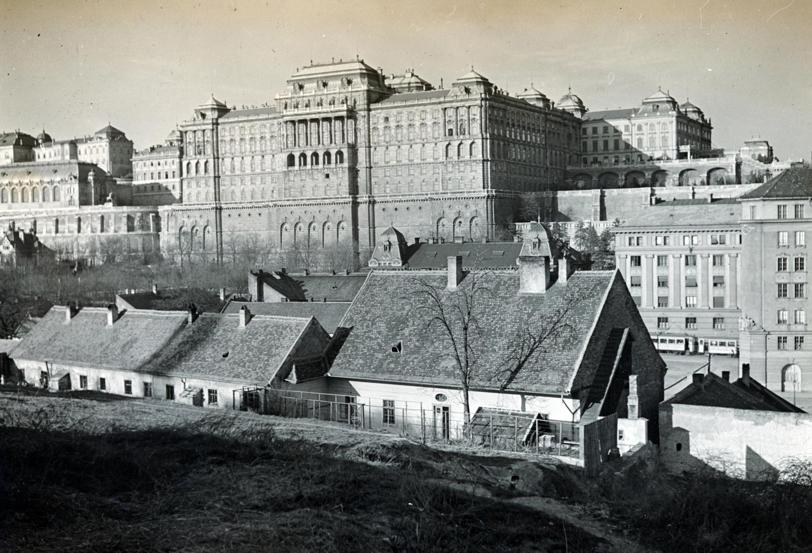 1928, Bor Dezső, vanished building, palace, Fortepan #231852