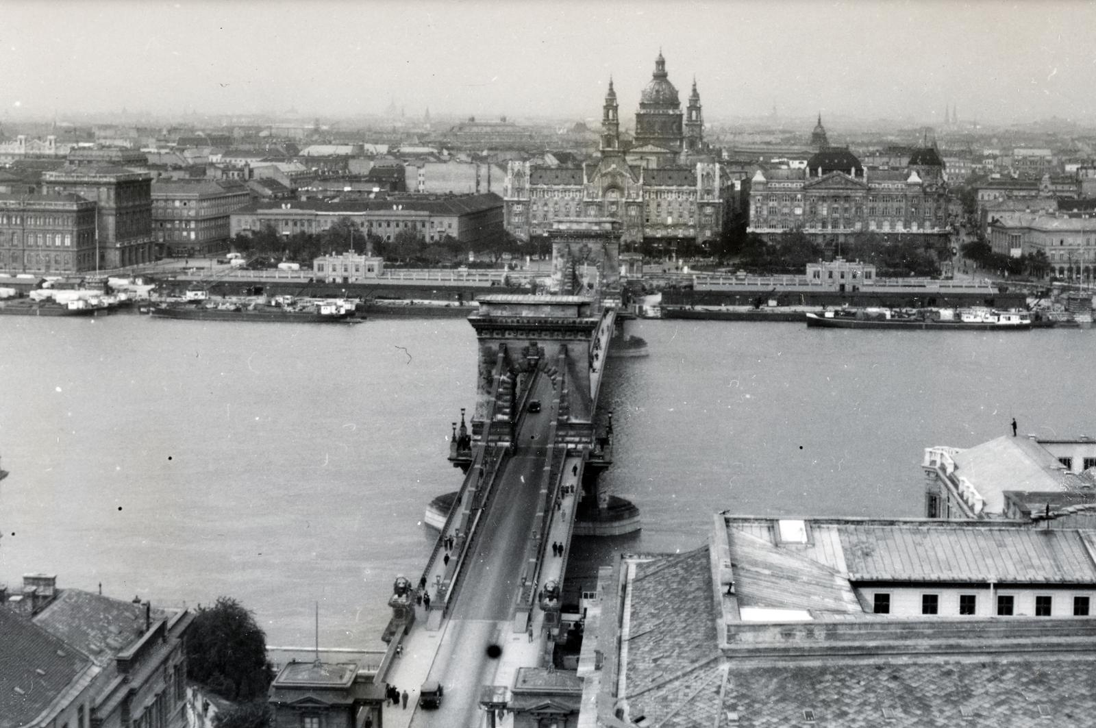 1938, Bor Dezső, híd, Fortepan #231882