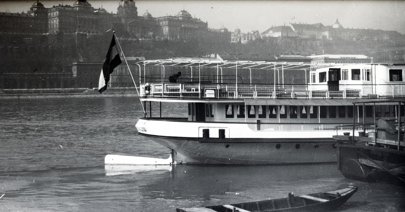 1931, Bor Dezső, boat, steamboat, Fortepan #231921