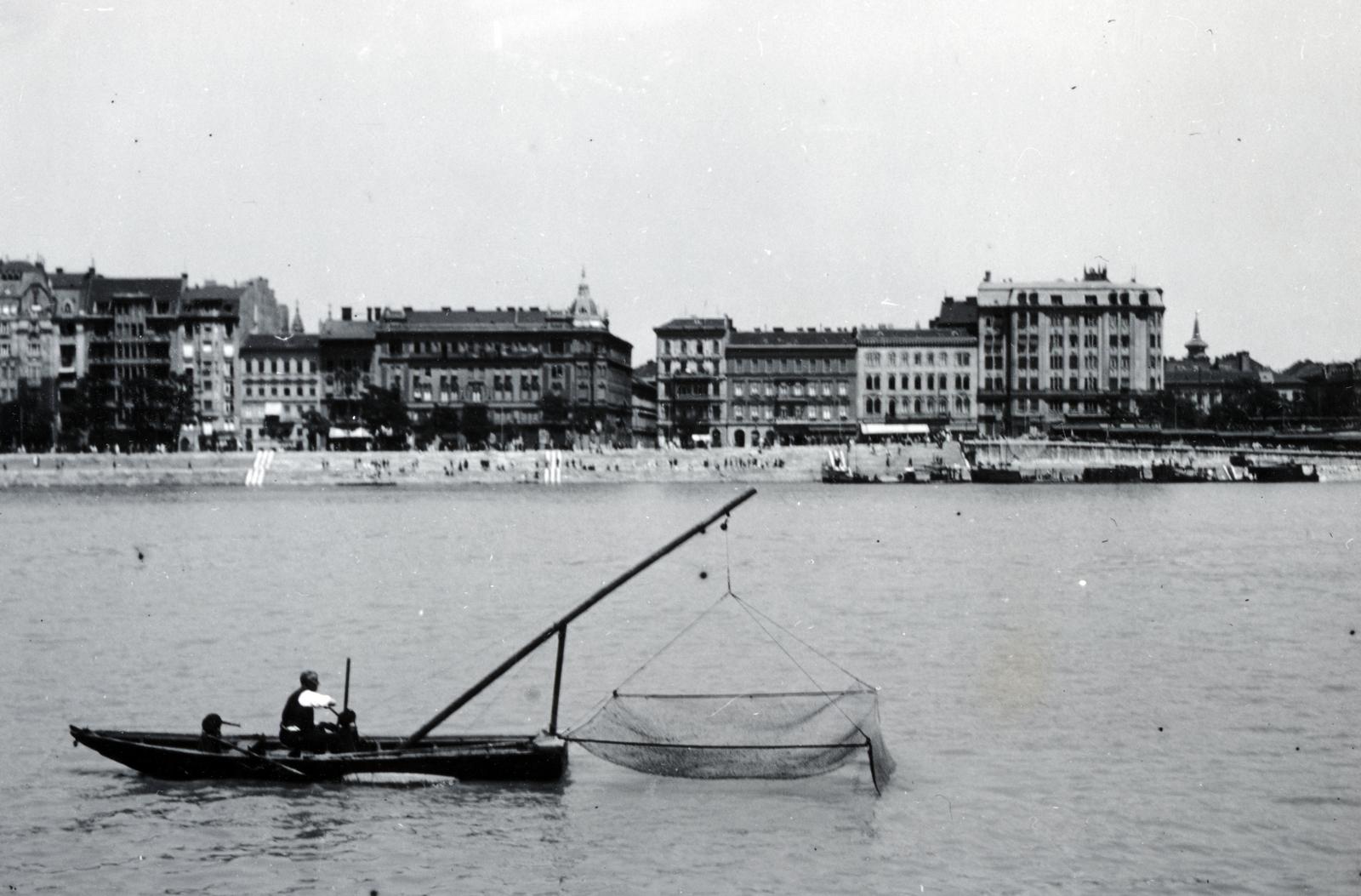 1933, Bor Dezső, fishing, Fortepan #231944