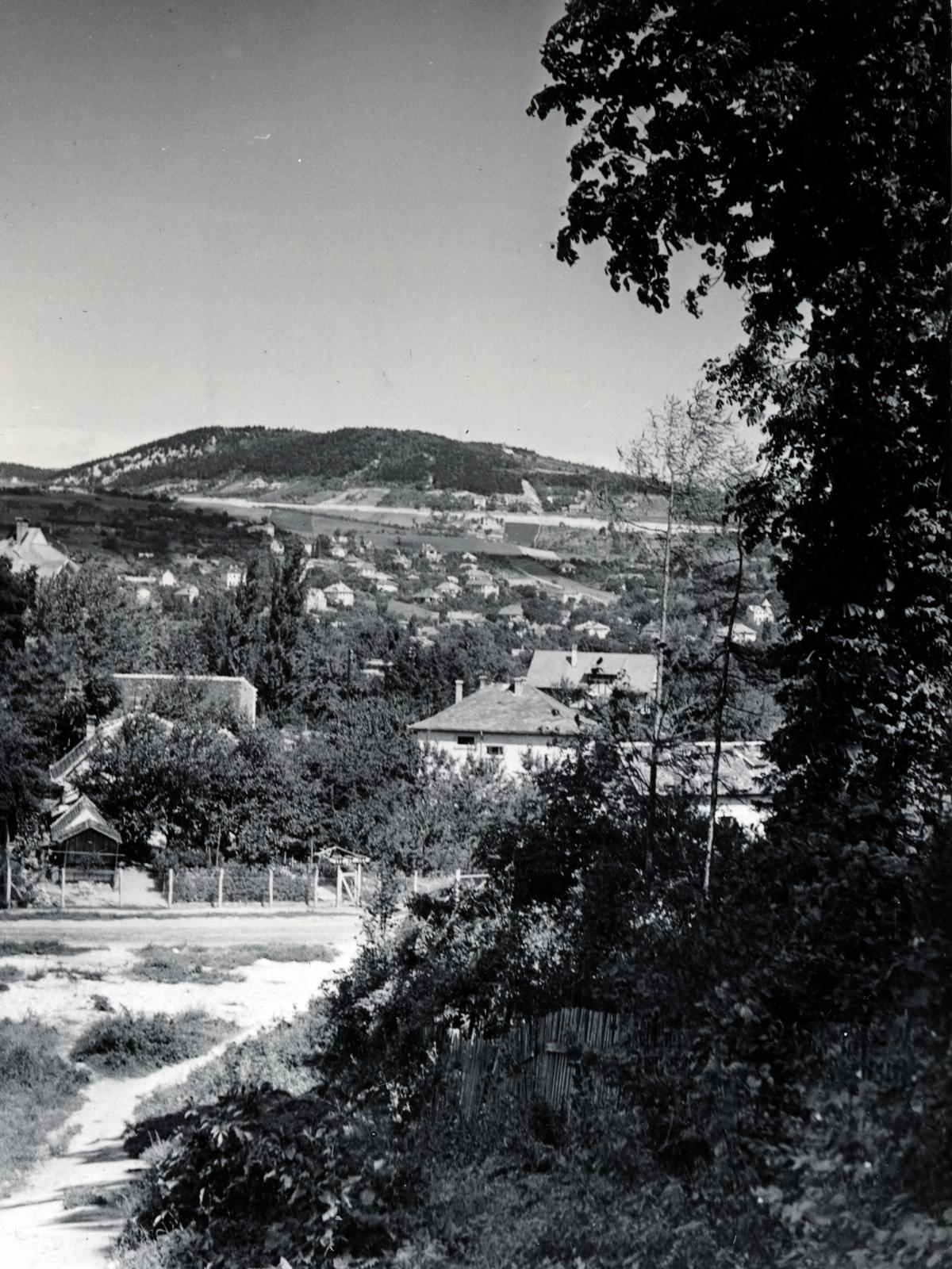 Hungary, Budapest II., kilátás a Kuruclesi útról, előtérben a Budenz út., 1934, Bor Dezső, Budapest, Fortepan #232062